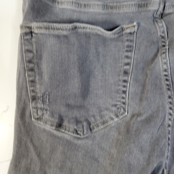 Womans Top Shop Moto Tall Jeans 30 x 36 Gray Jamie Skinny - Picture 9 of 11